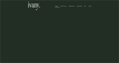 Desktop Screenshot of ivanyweddings.com